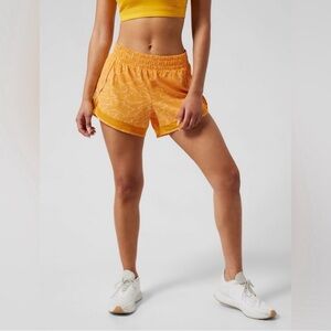 Athleta Vibrant Orange Athletic Shorts